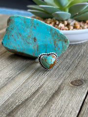 Turquoise Heart Ring