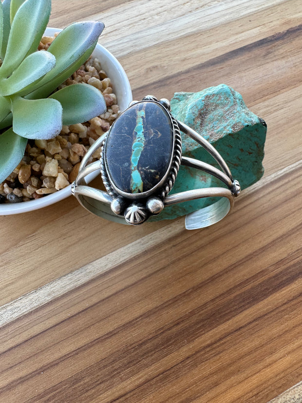 Black Jack Single Stone Cuff