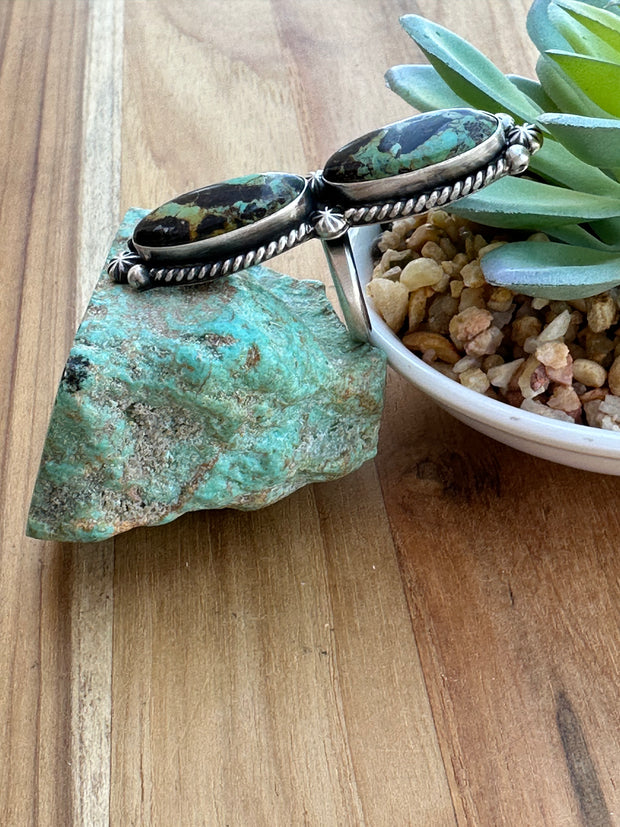 2 Stone Black Jack Ring
