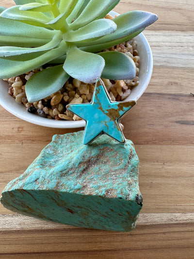 Turquoise Star Ring