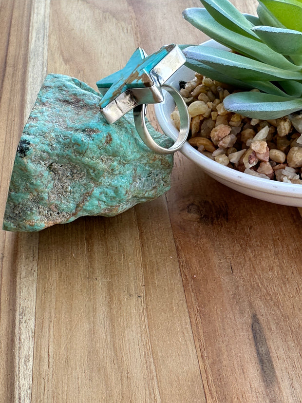 Turquoise Star Ring
