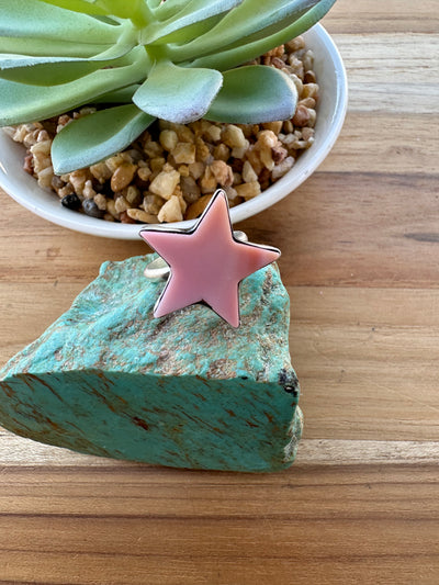 Pink Conch Star Ring