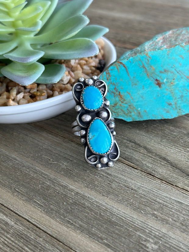 2 Stone Oval Ring