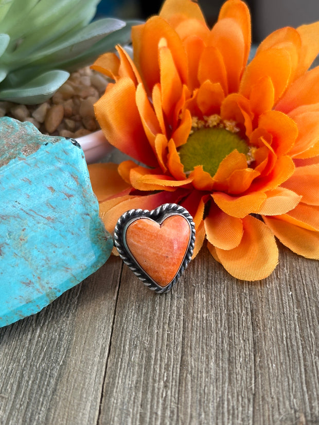 Spiny Heart Ring