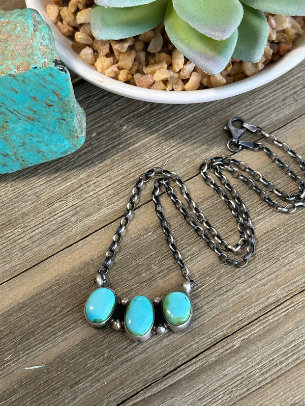 3 Stone Necklace