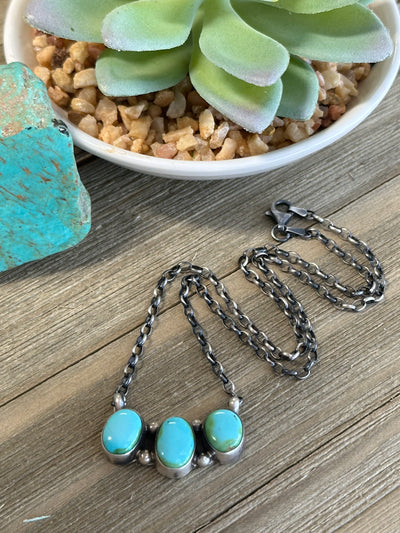 3 Stone Necklace