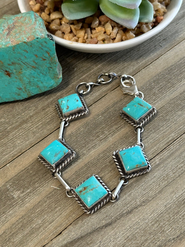 Kingman Square Bracelet