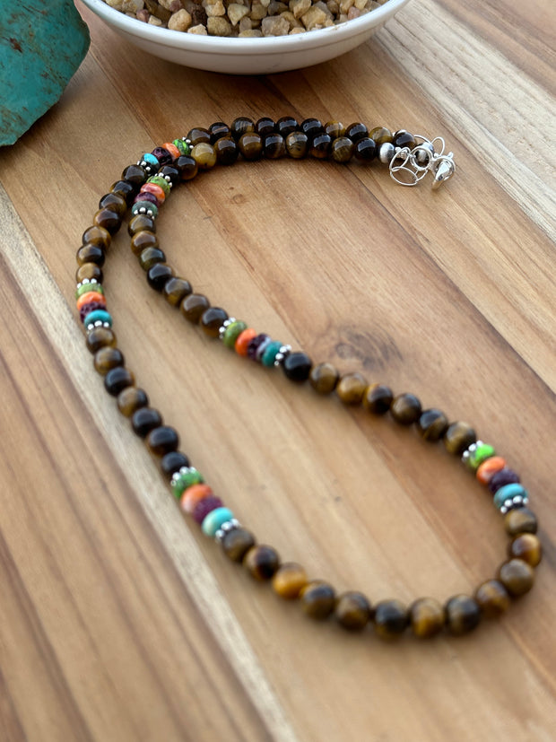 20" Tiger Eye Necklace