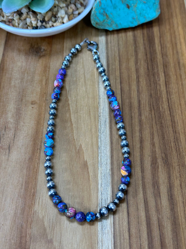 Navajo Style and Mohave Necklace