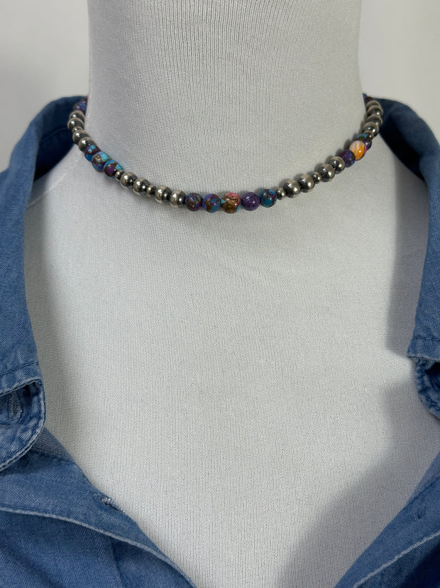 Navajo Style and Mohave Necklace