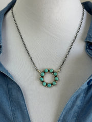 Kingman Cluster Necklace