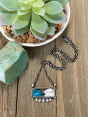 Kingman Crush Bar Necklace
