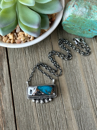 Kingman Crush Bar Necklace