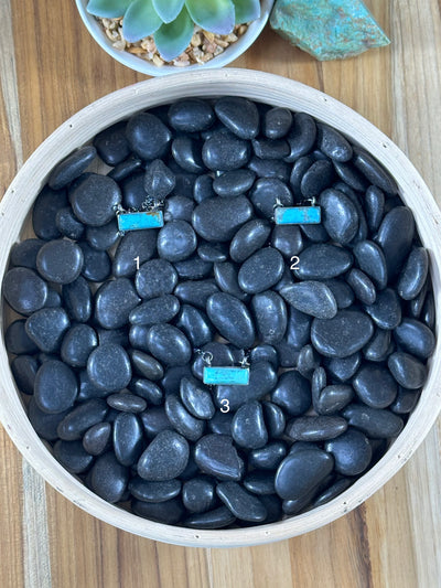 Turquoise Bar Necklace