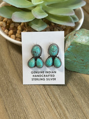 3 Stone Kingman Earrings