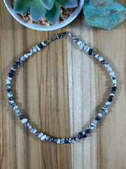 16" White Buffalo Necklace
