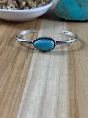 Single Stone Kingman Cuff
