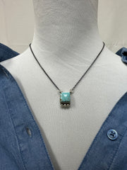 18" Square #8 Necklace