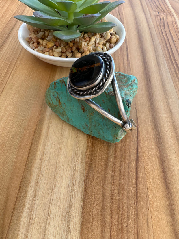 Black Jack Single Stone Cuff