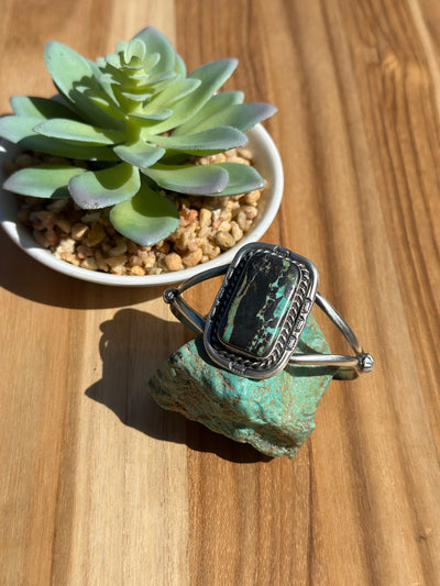 Black Jack Single Stone Cuff