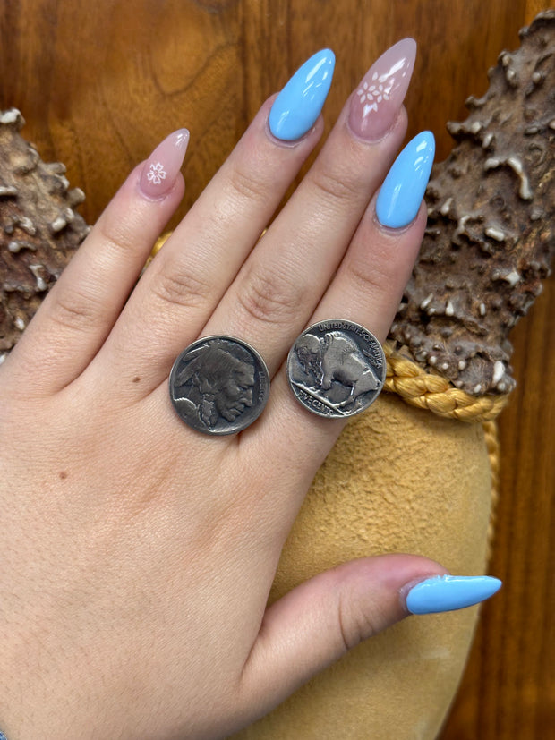 Buffalo Nickel Coin Ring