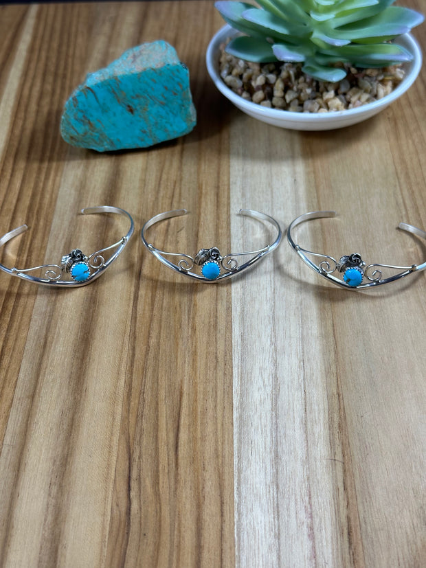 Kingman leaf bracelet