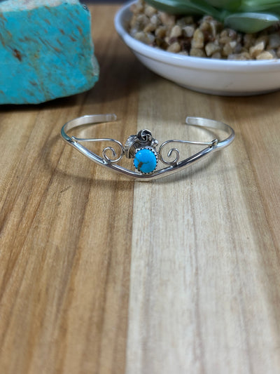 Kingman leaf bracelet