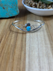 Kingman leaf bracelet