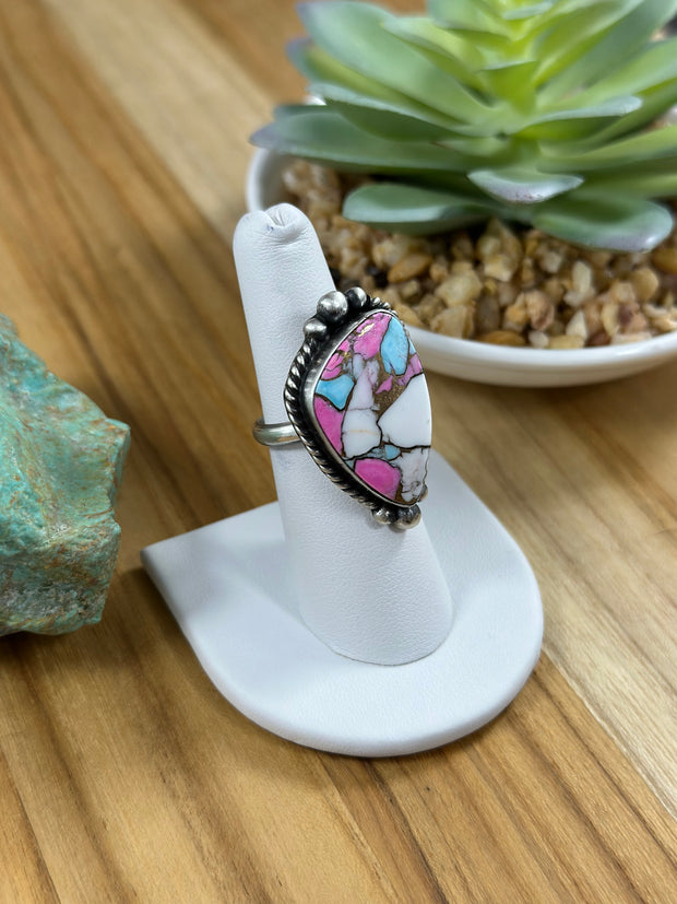 Cotton Candy Adjustable Ring