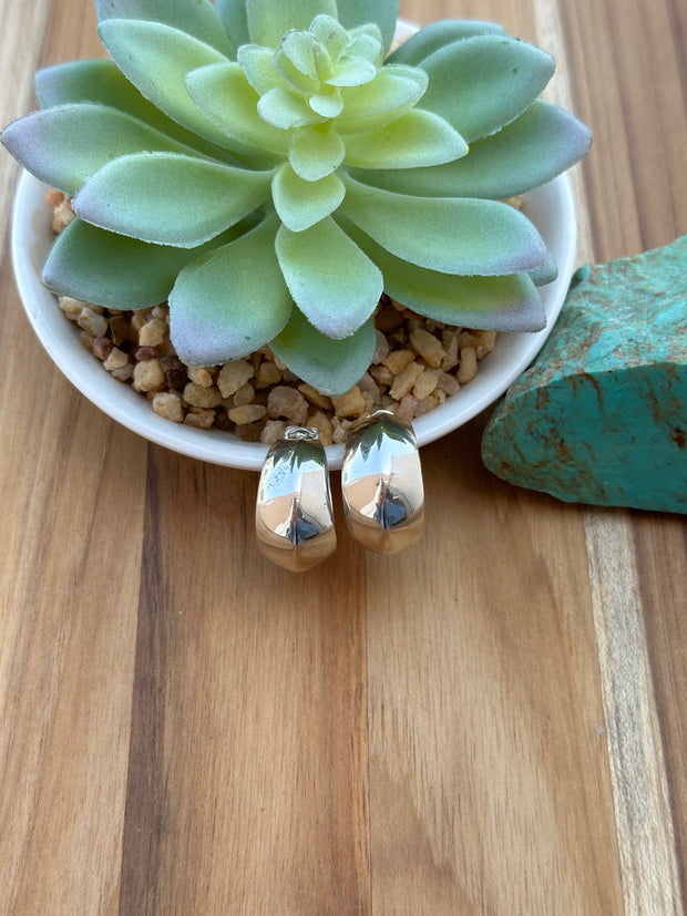 Sterling Silver Hoop Earrings