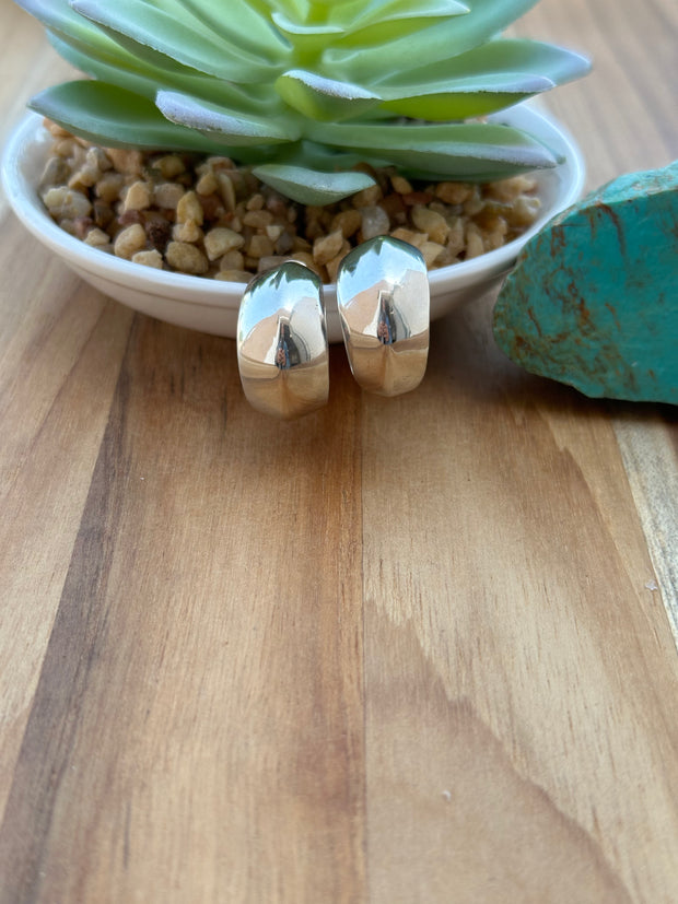 Sterling Silver Hoop Earrings
