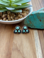 Kingman 3 Stone Earring