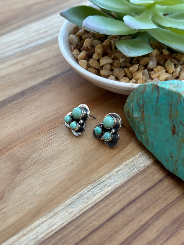 Kingman 3 Stone Earring