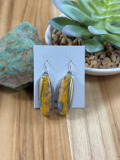 Bumblebee Dangle Earring