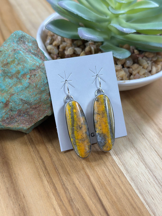 Bumblebee Dangle Earring