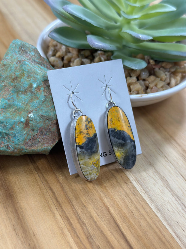 Bumblebee Dangle Earring