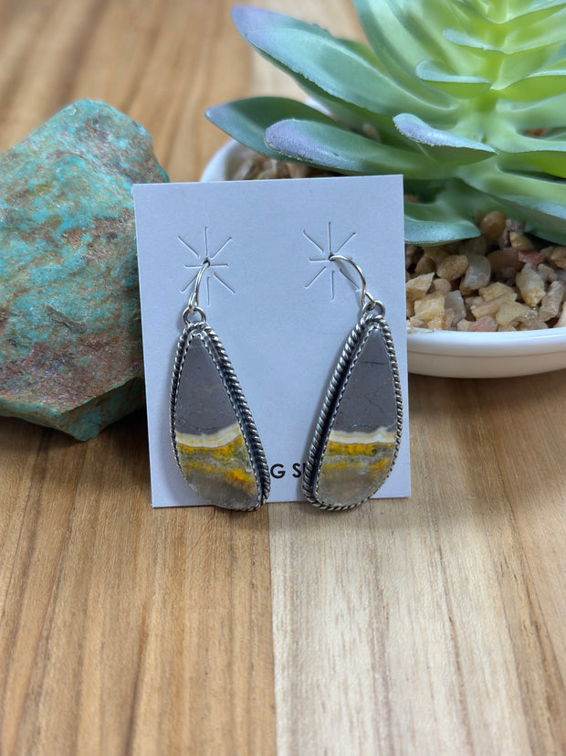 Bumblebee Dangle Earring
