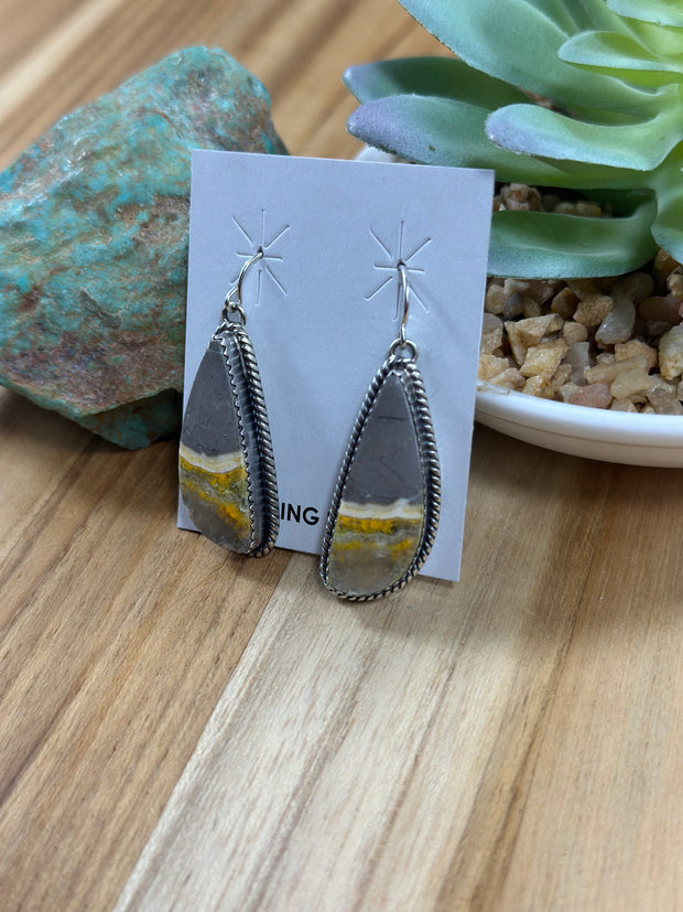 Bumblebee Dangle Earring