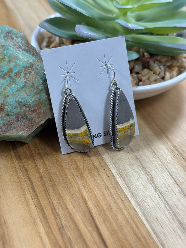 Bumblebee Dangle Earring