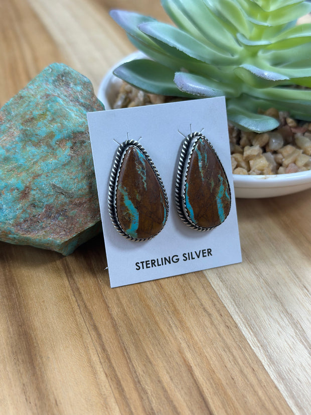 Blackjack Stud Earring