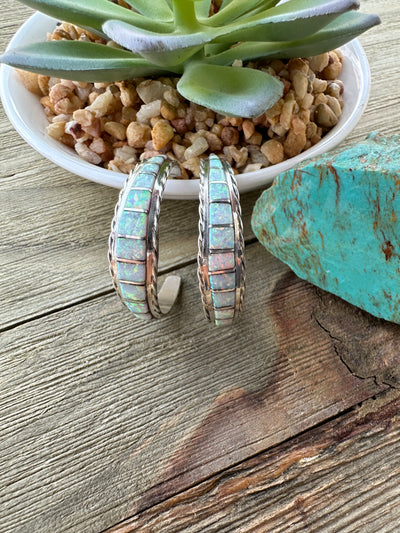 Zuni Hoop Earrings