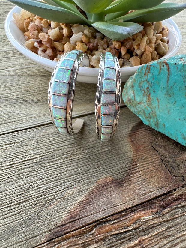 Zuni Hoop Earrings