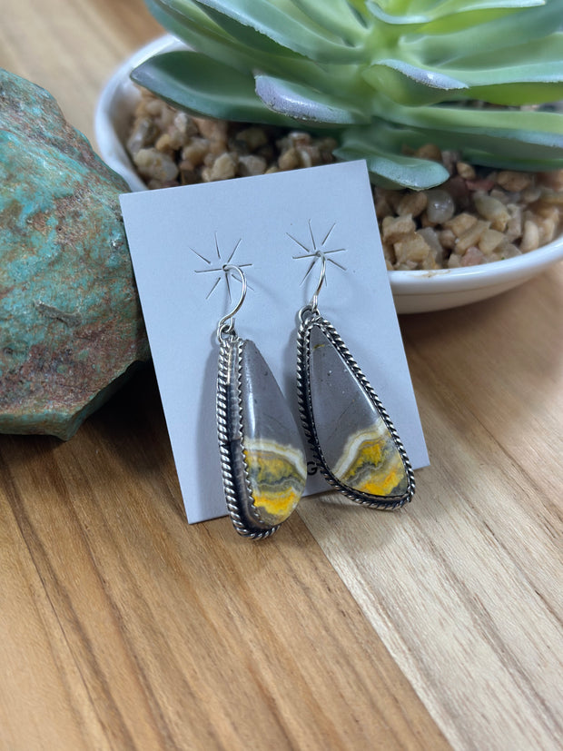 Bumblebee Dangle Earring