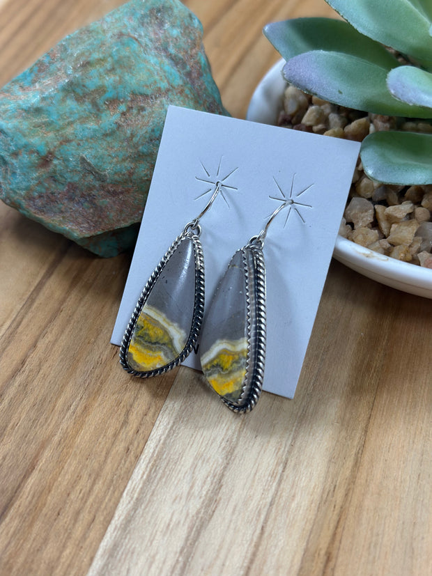 Bumblebee Dangle Earring