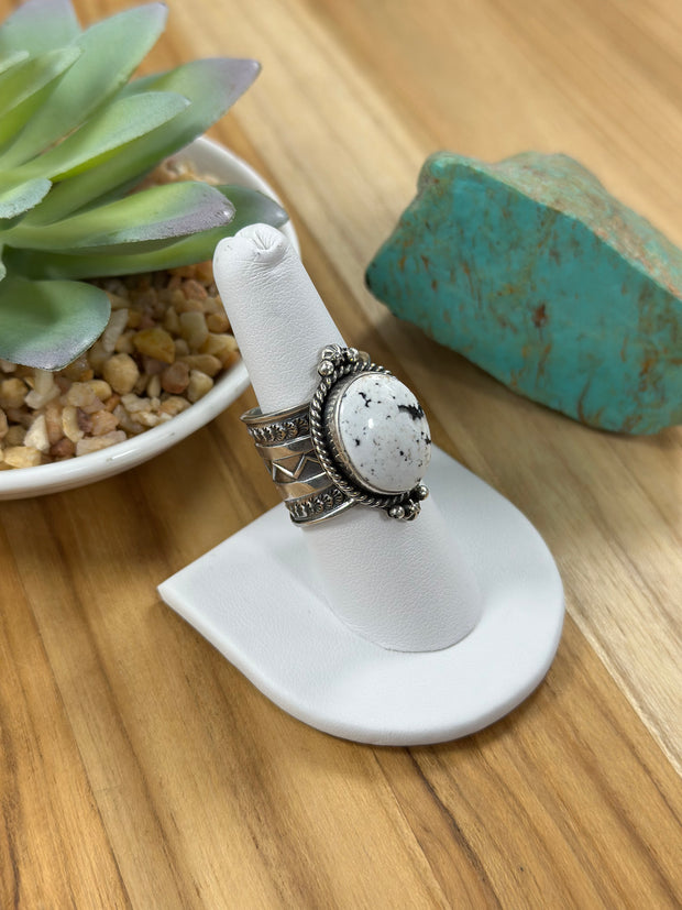 White Buffalo Ring