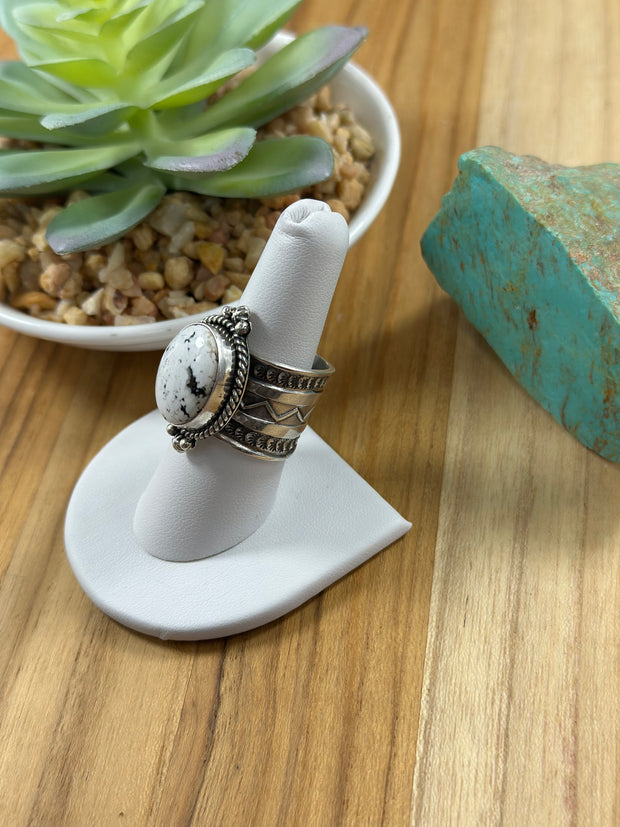 White Buffalo Ring