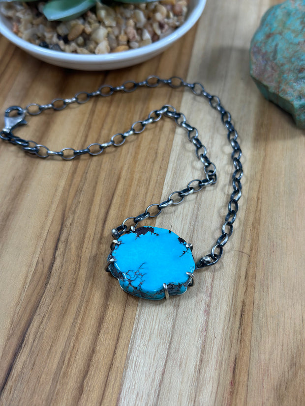Kingman Turquoise Water Proof Necklace