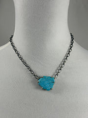 Kingman Turquoise Water Proof Necklace