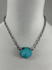 Kingman Turquoise Water Proof Necklace