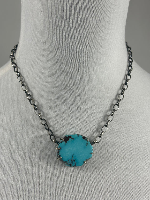 Kingman Turquoise Water Proof Necklace